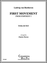 SYMPHONY #1 FIRST MVT TUBA ENSEMBLE P.O.D. cover